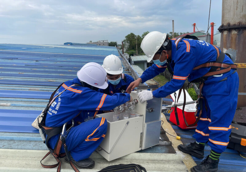 Quan trắc nước, khí thải, đất